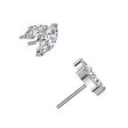 Ozdobná časť k PUSH IN piercingu TITAN