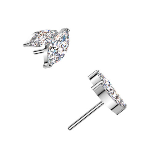 Ozdobná časť k PUSH IN piercingu TITAN