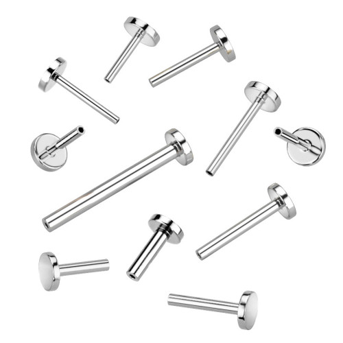 PUSH IN tyčka k labrete TITAN, hr. 0.8mm