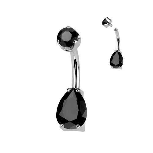 Piercing do pupku - TITAN, Achát