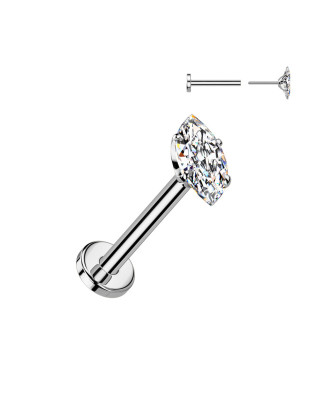 Piercing do brady - PUSH IN labreta TITAN