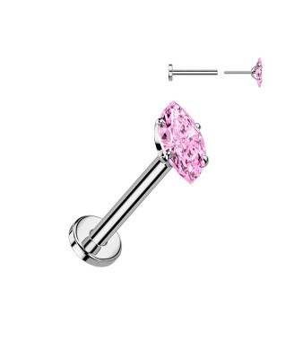 Piercing do brady - PUSH IN labreta TITAN