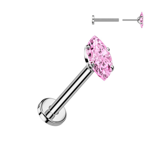 Piercing do brady - PUSH IN labreta TITAN