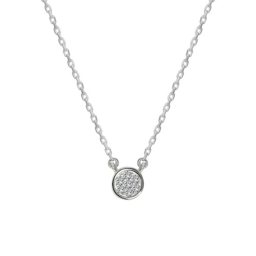 Minimalistický strieborný náhrdelník