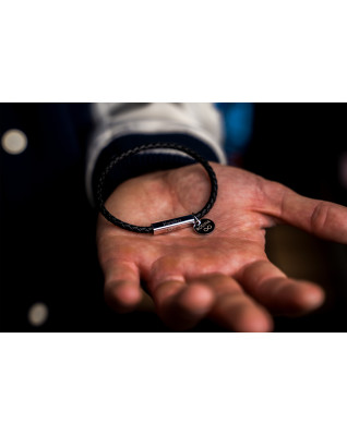 Personalizovaný splietaný náramok pánsky