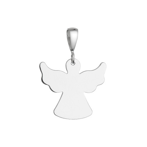 Strieborný prívesok anjel