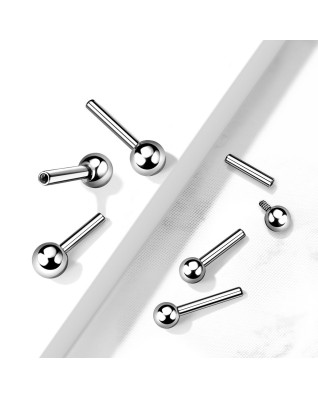 Náhradná tyčka ku cartilage piercingu TITAN