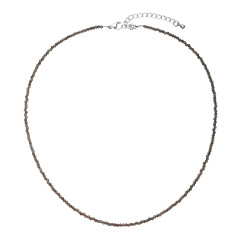 Náhrdelník s grey spinel kameňmi