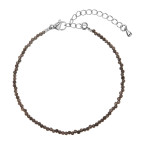 Náramok s pravými grey spinel kameňmi