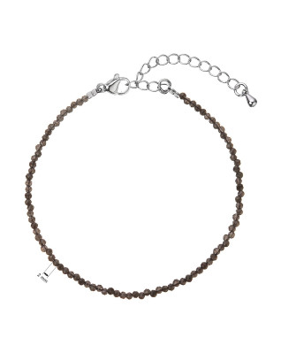 Náramok s pravými grey spinel kameňmi