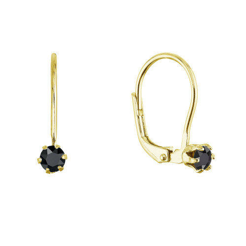 Pozlátené visiace náušnice s Preciosa kryštálom