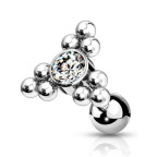 Cartilage piercing - helix / tragus