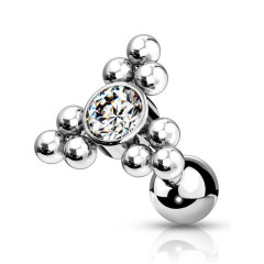 Cartilage piercing - helix / tragus