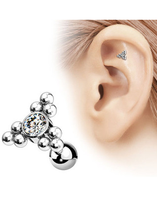 Cartilage piercing - helix / tragus