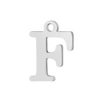 Oceľový prívesok - iniciála - písmeno