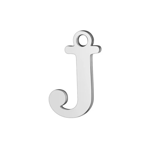 Oceľový prívesok - iniciála - písmeno