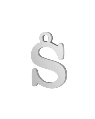Oceľový prívesok - iniciála - písmeno