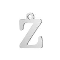 Oceľový prívesok - iniciála - písmeno