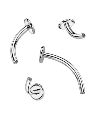 Tyčka k piercingu do pupku TITAN