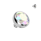 Náhradná gulička s kamienkom TITAN, závit 1,2 mm, 3mm