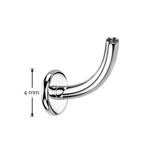 Tyčka k piercingu do pupku TITAN