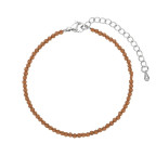 Náramok s pravými smoky quartz kamene