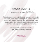 Náramok s pravými smoky quartz kamene