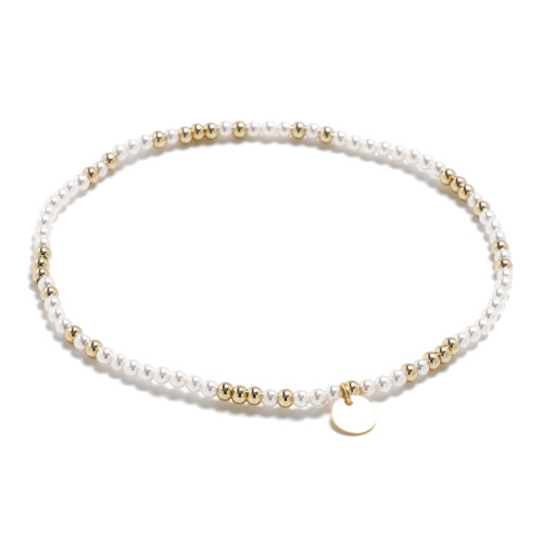 Náramok prírodnými perlami, striebro AG925