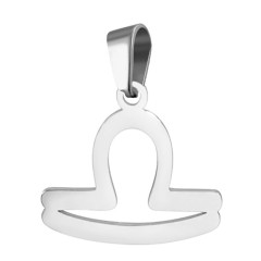 Oceľový prívesok - znamenie váhy