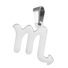 Oceľový prívesok - znamenie škorpión