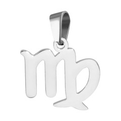 Oceľový prívesok - znamenie panna