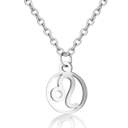 Oceľová retiazka s príveskom znamenia lev