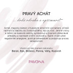 Náhrdelník z pravého achátu