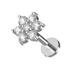 Labreta - piercing do brady kvietka