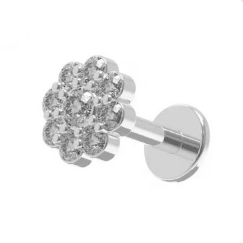 Labreta - piercing do brady kvietka