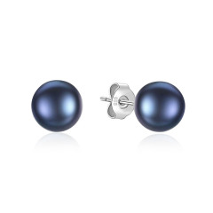 Strieborné náušnice s pravými perličkami