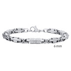 Pánsky oceľový náramok