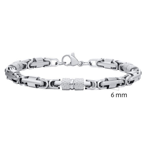 Pánsky oceľový náramok