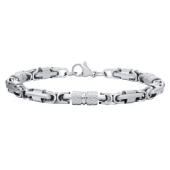 Pánsky oceľový náramok