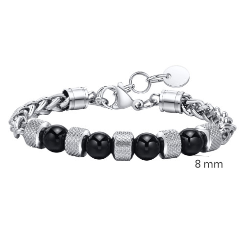 Pánsky oceľový náramok