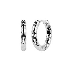 Oceľové náušnice kruhy 13 mm