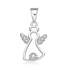 Strieborný prívesok anjelik