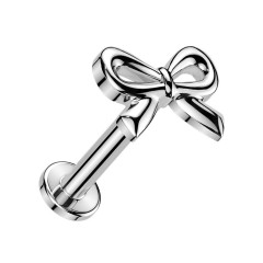 Labreta / piercing do ucha - mašlička