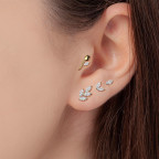 Piercing do brady - PUSH IN labreta TITAN