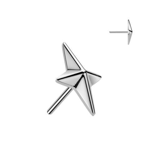 Ozdobná časť k PUSH IN piercingu TITAN