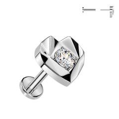 Piercing do brady - PUSH IN labreta TITAN