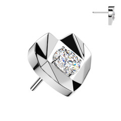 Ozdobná časť k PUSH IN piercingu TITAN