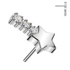 Ozdobná časť k PUSH IN piercingu TITAN