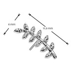 Ozdobná časť k PUSH IN piercingu TITAN