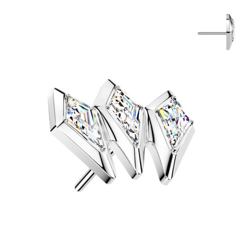 Ozdobná časť k PUSH IN piercingu TITAN